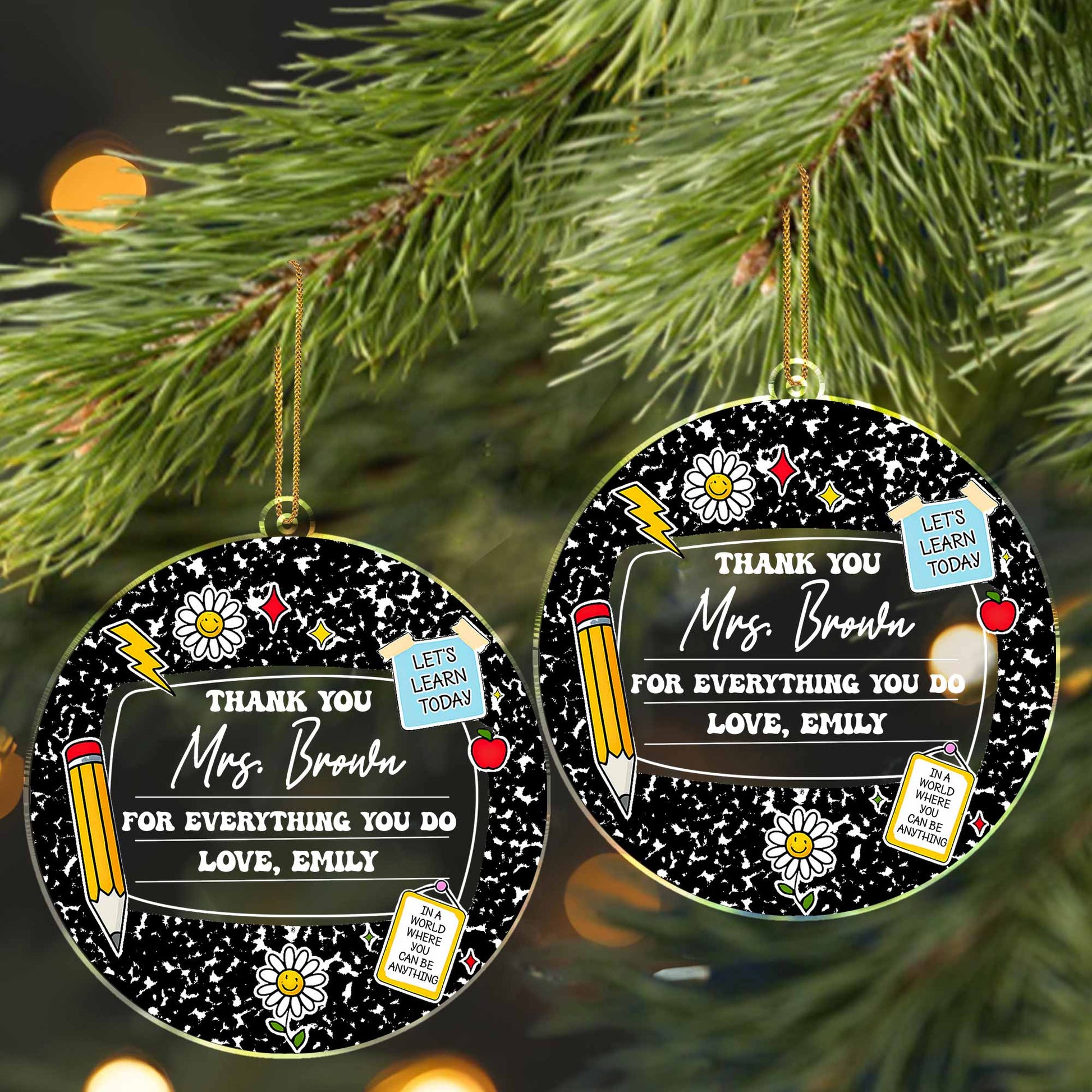 Thank You For Everything You Do, Teacher Appreciation Gift