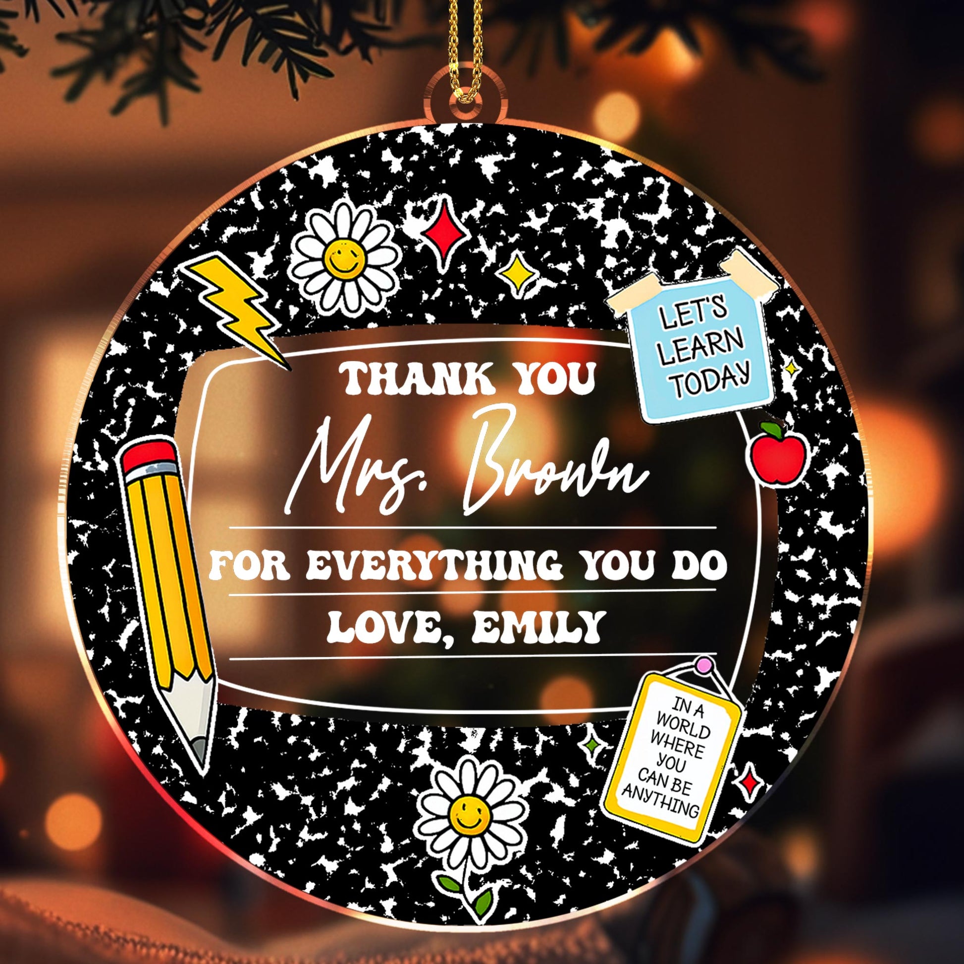 Thank You For Everything You Do, Teacher Appreciation Gift