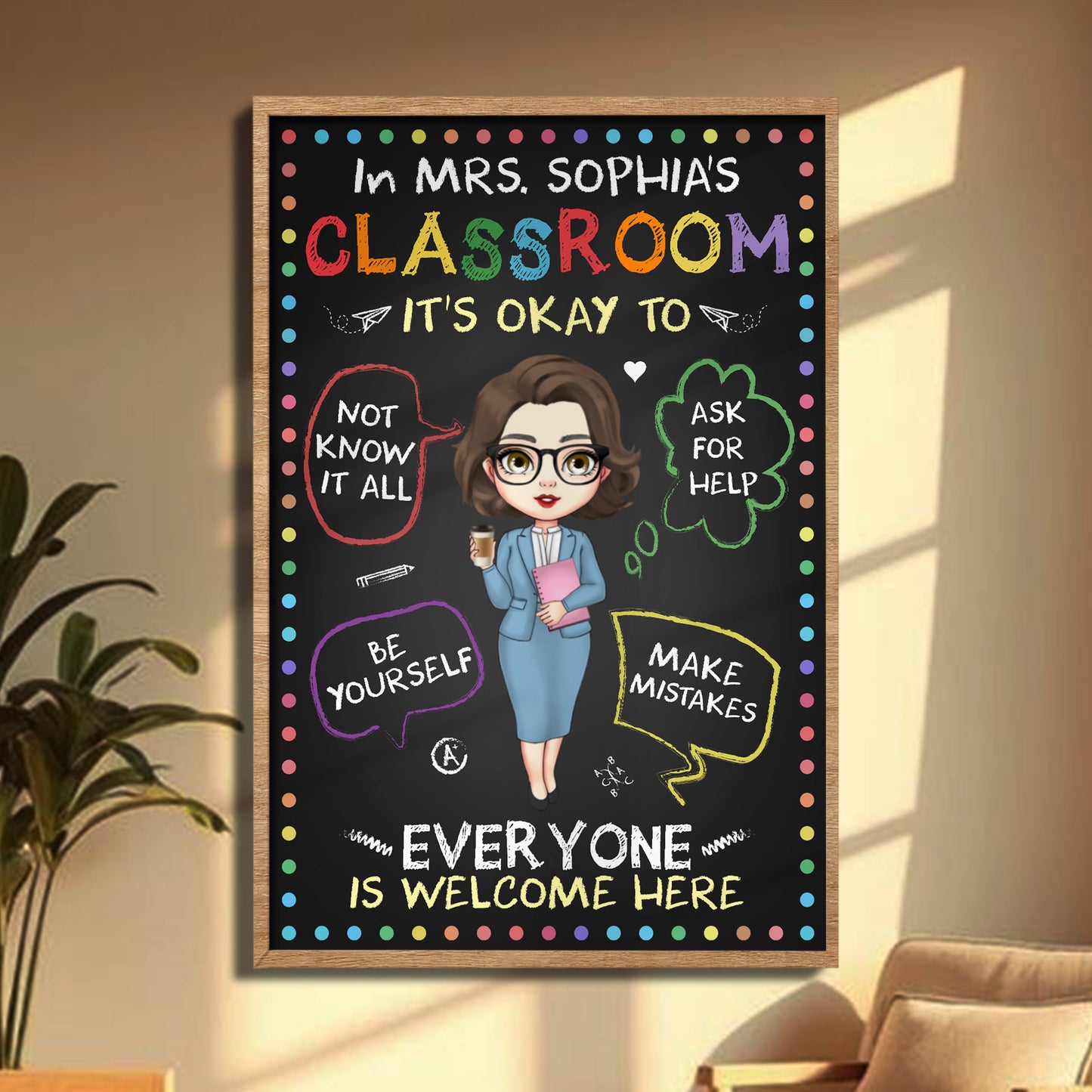 In Mrs. Sophia's Classroom, Everyone Is Welcome Here