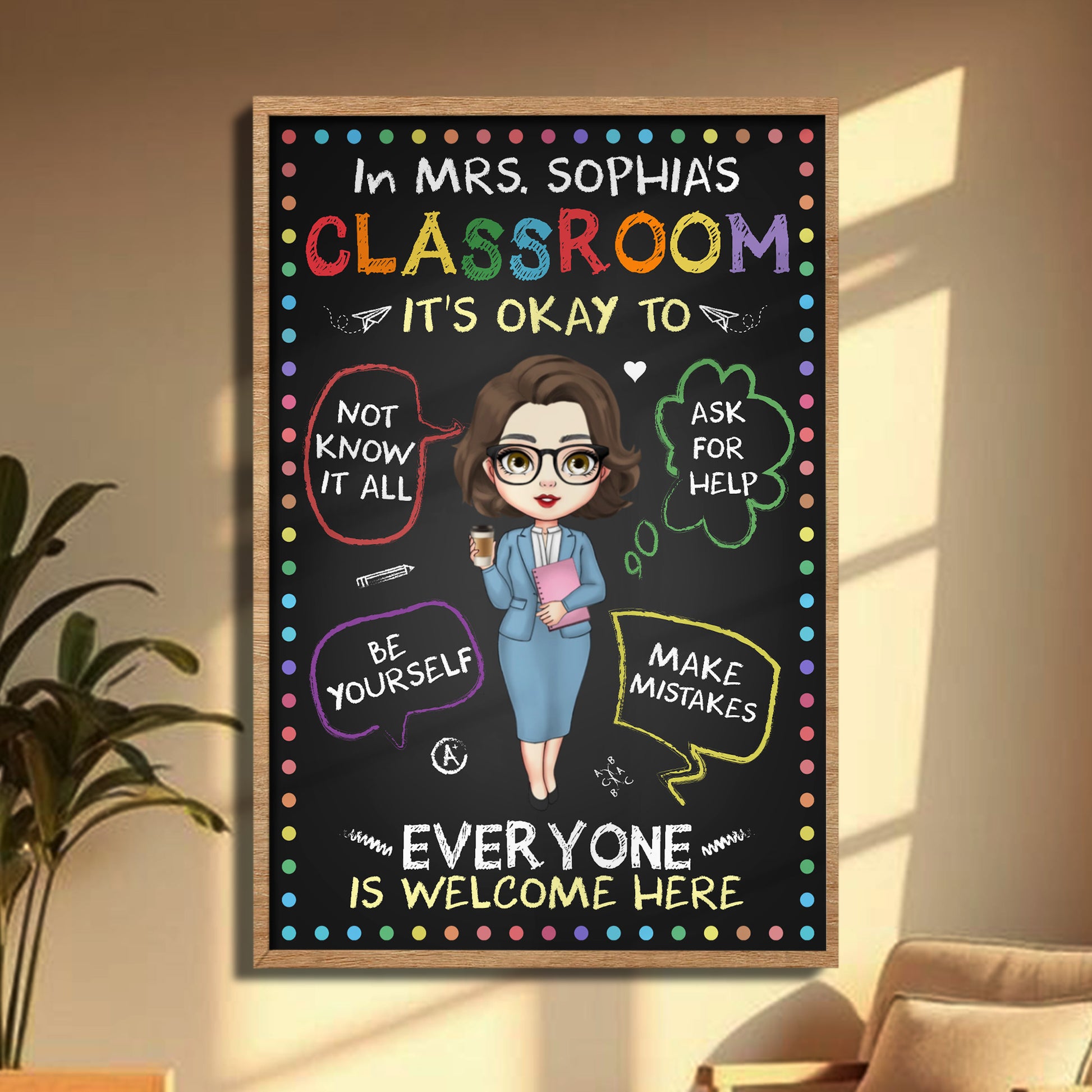 In Mrs. Sophia's Classroom, Everyone Is Welcome Here