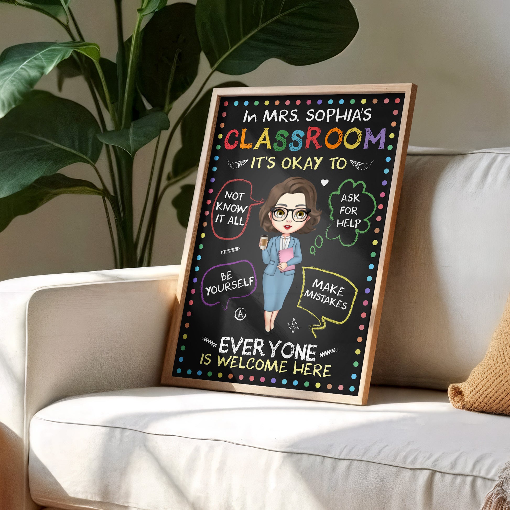 In Mrs. Sophia's Classroom, Everyone Is Welcome Here