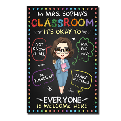 In Mrs. Sophia's Classroom, Everyone Is Welcome Here