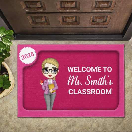 Welcome To Ms. Smith's Classroom Doormat