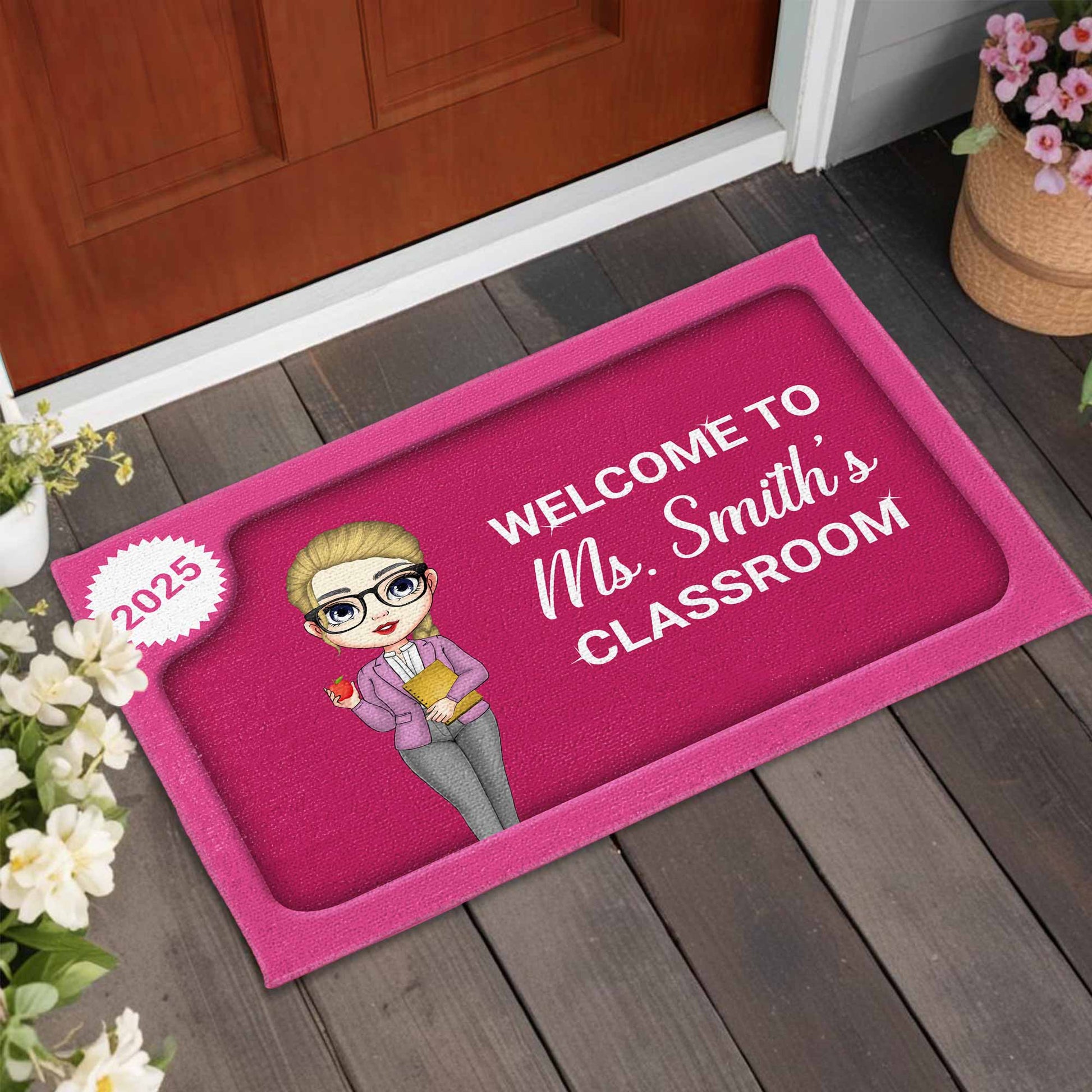 Welcome To Ms. Smith's Classroom Doormat