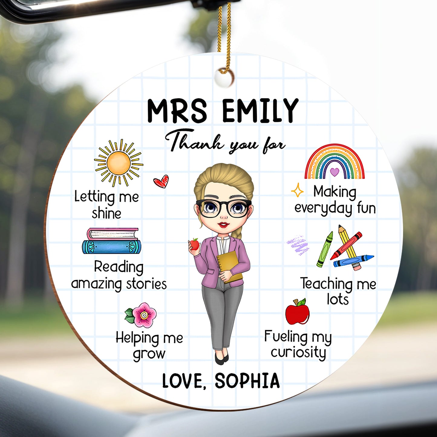 Thank You For Letting Me Shine, Sun, Books, Rainbow