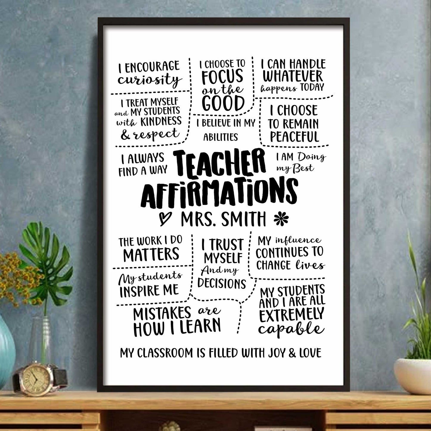 Teacher Affirmations, The Work I Do Matters
