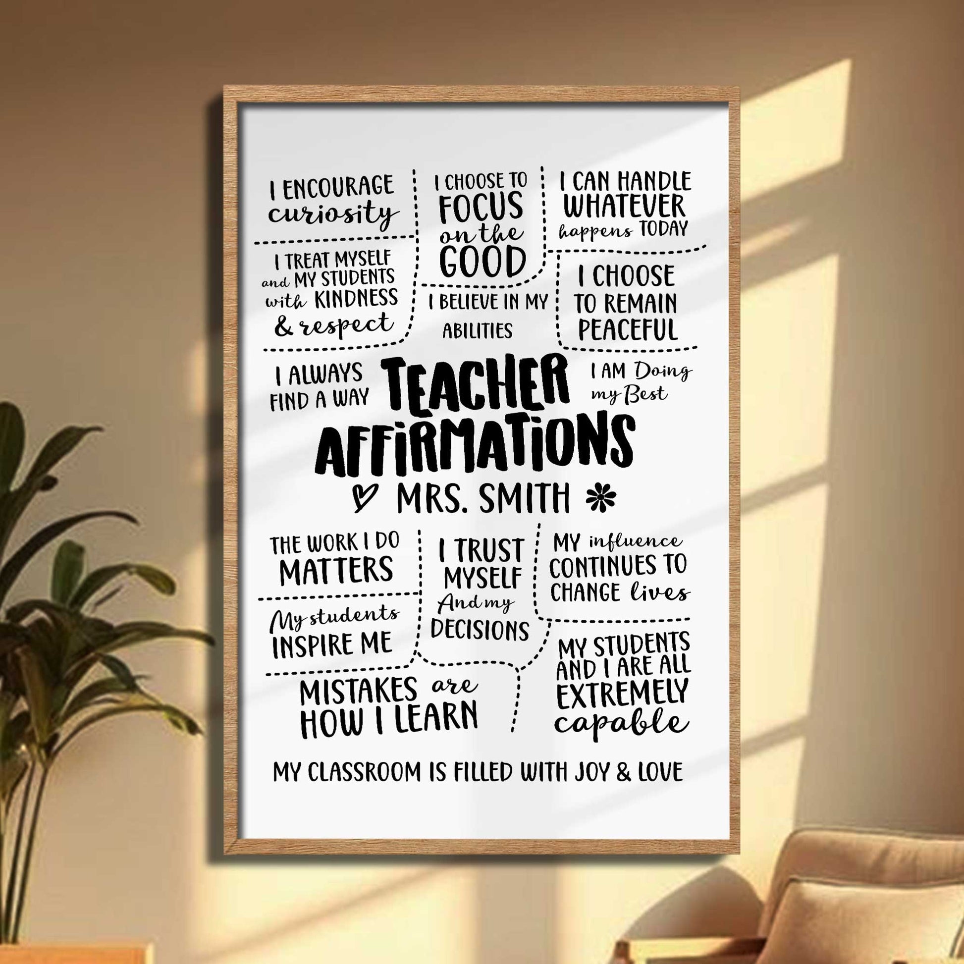 Teacher Affirmations, The Work I Do Matters