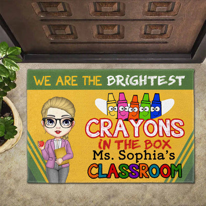 We Are The Brightest Crayons In The Box, Teacher Classroom Mat