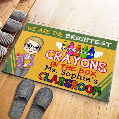 We Are The Brightest Crayons In The Box, Teacher Classroom Mat