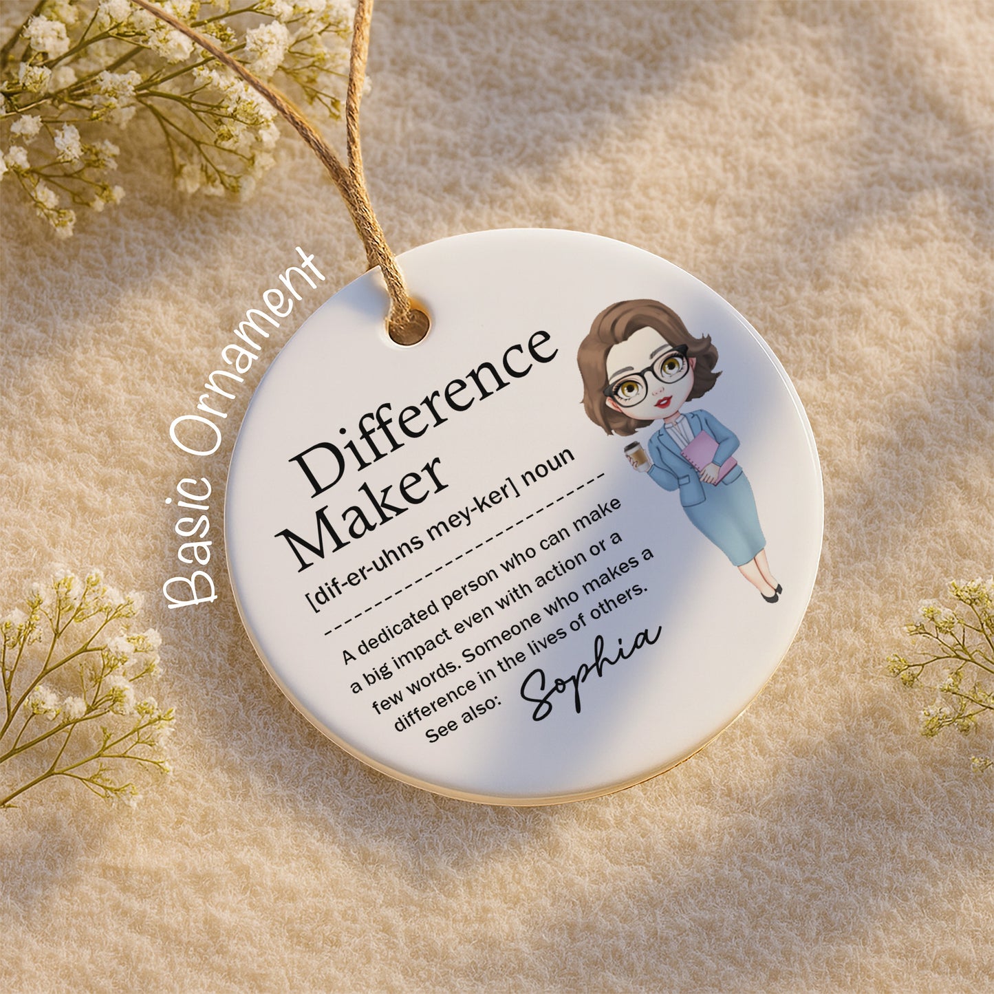 Difference Maker, Woman With Coffee