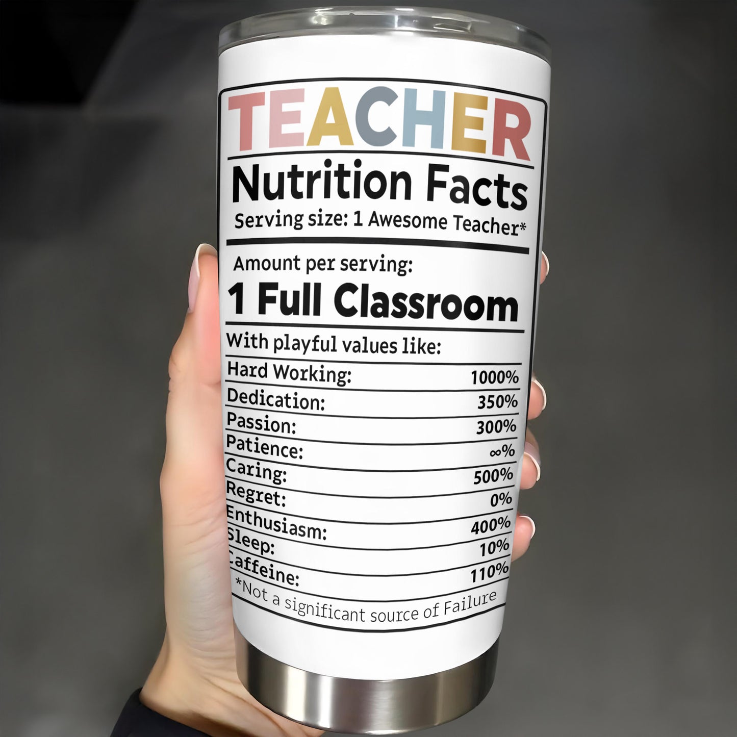 It Takes a Big Heart To Shape Little Minds, Cartoon Teacher Design