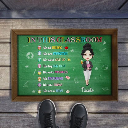 In This Classroom We All Belong, Teacher and School Icons