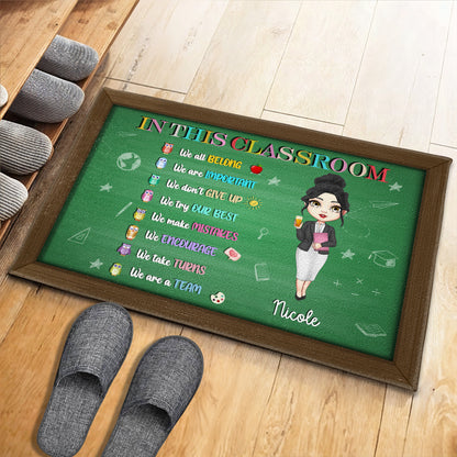 In This Classroom We All Belong, Teacher and School Icons