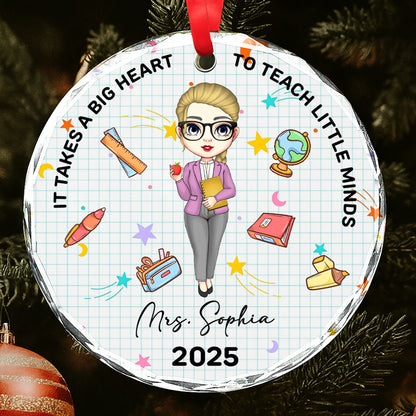 It Takes a Big Heart to Teach Little Minds, Teacher Cartoon