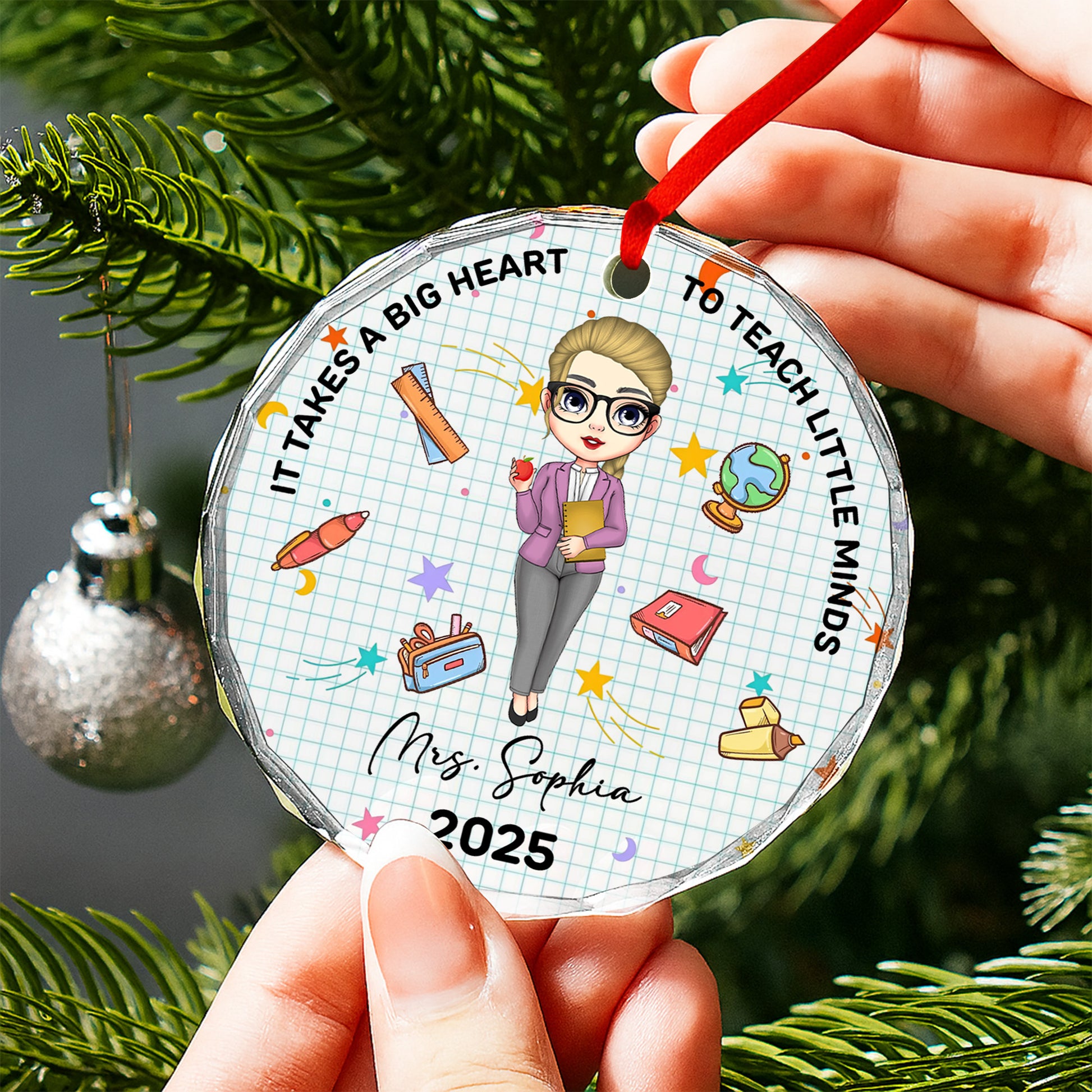 It Takes a Big Heart to Teach Little Minds, Teacher Cartoon