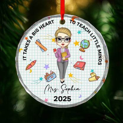 It Takes a Big Heart to Teach Little Minds, Teacher Cartoon