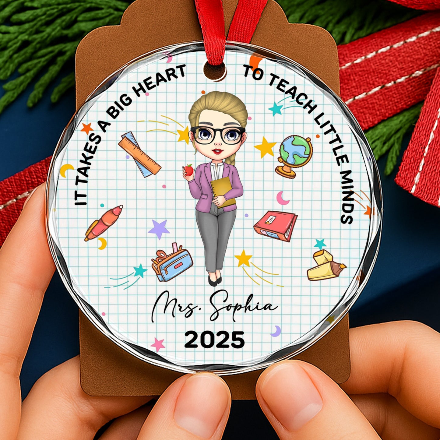 It Takes a Big Heart to Teach Little Minds, Teacher Cartoon