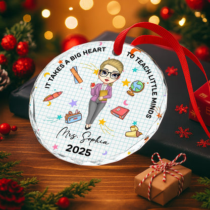 It Takes a Big Heart to Teach Little Minds, Teacher Cartoon