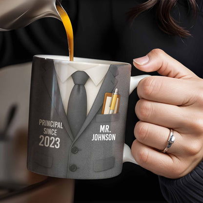 Principal Since Suit And Tie Design