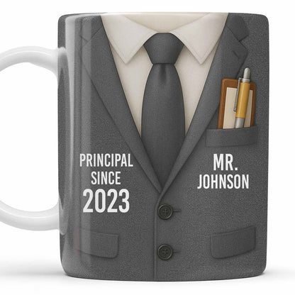 Principal Since Suit And Tie Design