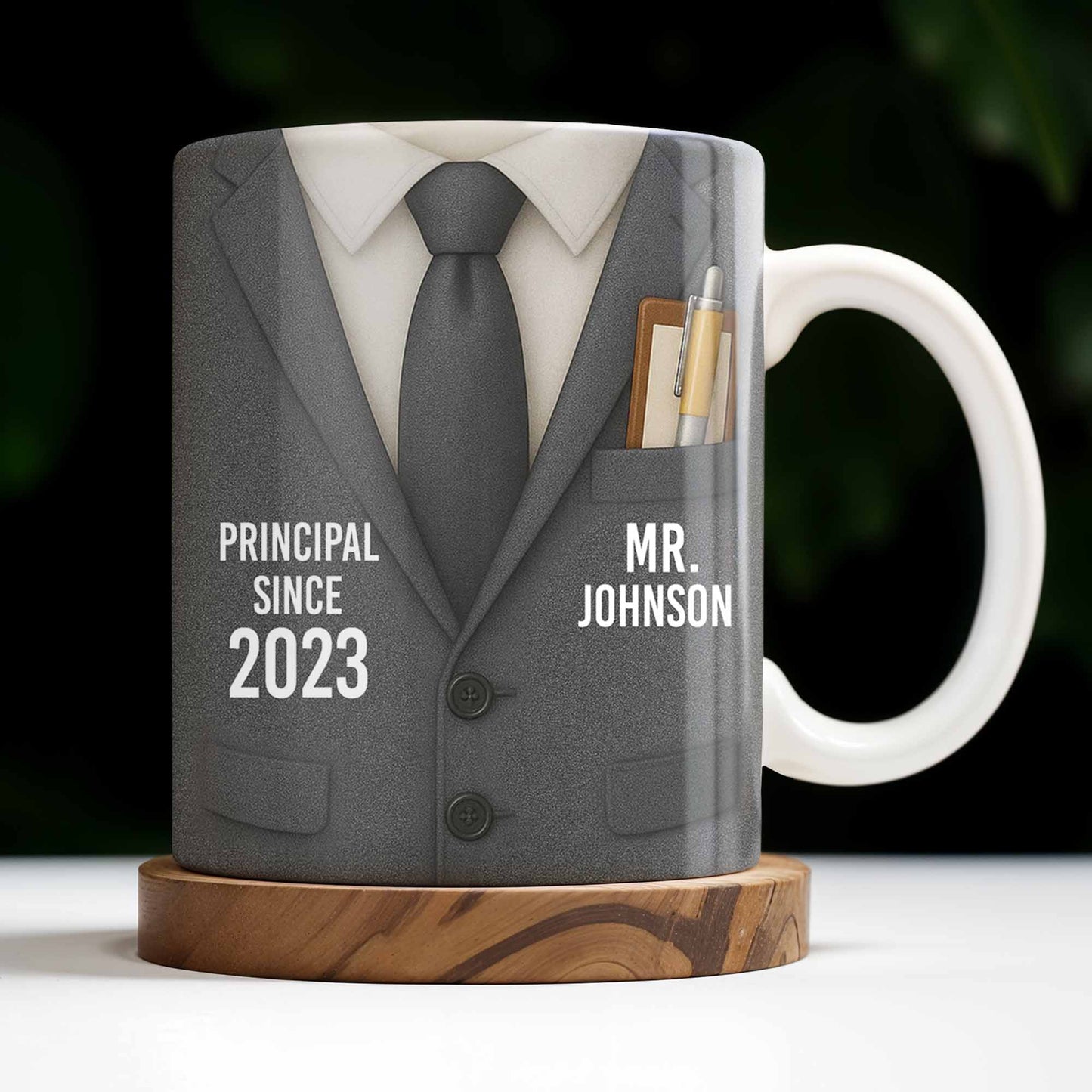 Principal Since Suit And Tie Design