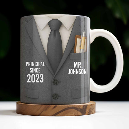 Principal Since Suit And Tie Design