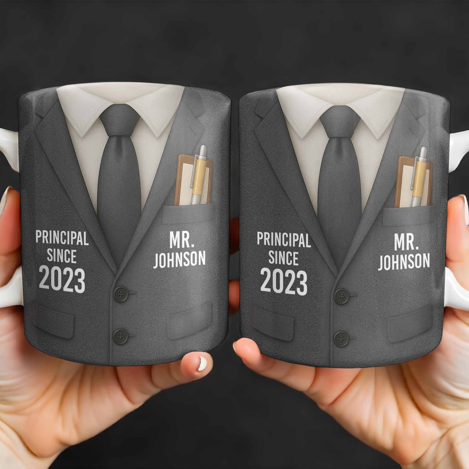 Principal Since Suit And Tie Design