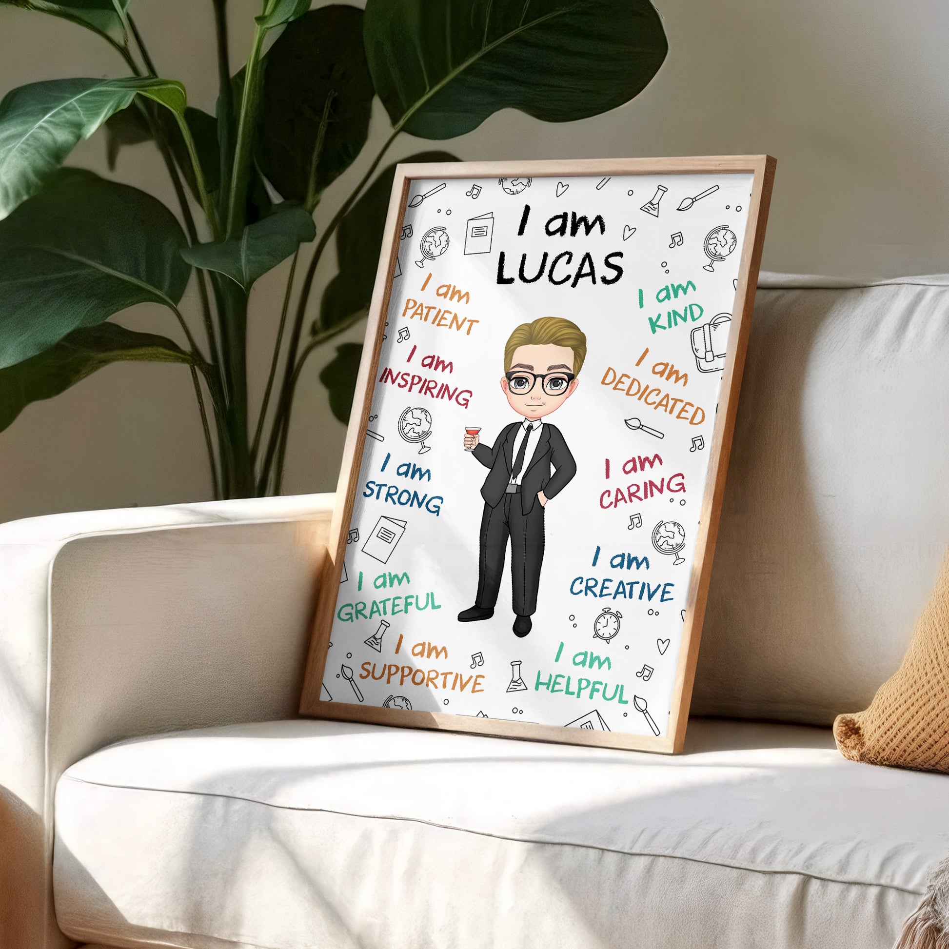 I Am Patient, Inspiring, Strong, Creative Poster