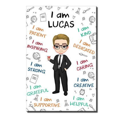 I Am Patient, Inspiring, Strong, Creative Poster