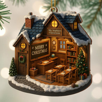 Merry Christmas Classroom Ornament