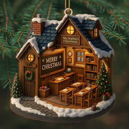 Merry Christmas Classroom Ornament