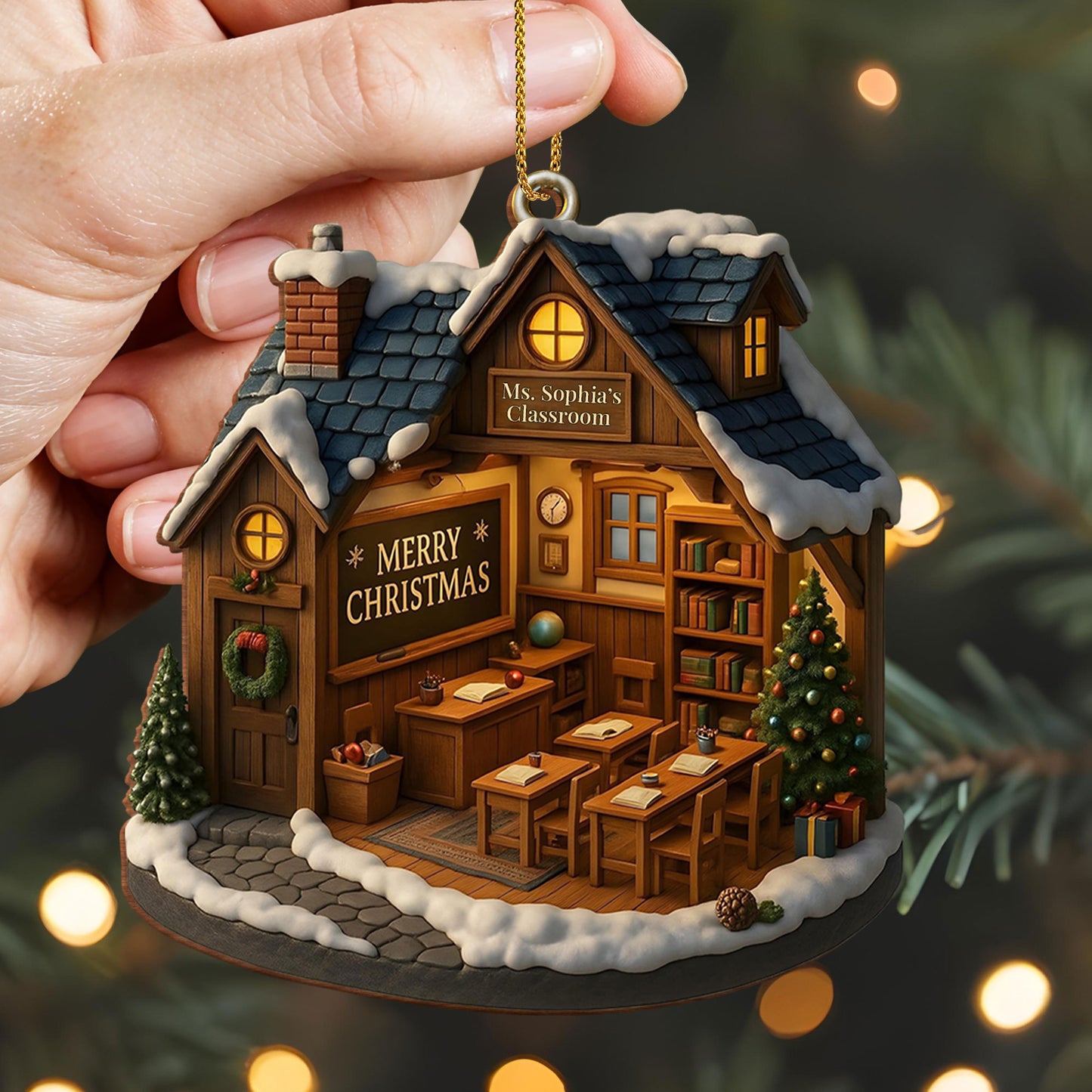 Merry Christmas Classroom Ornament