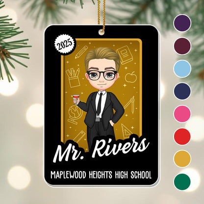 Personalized Tribute To Your Favorite Teacher