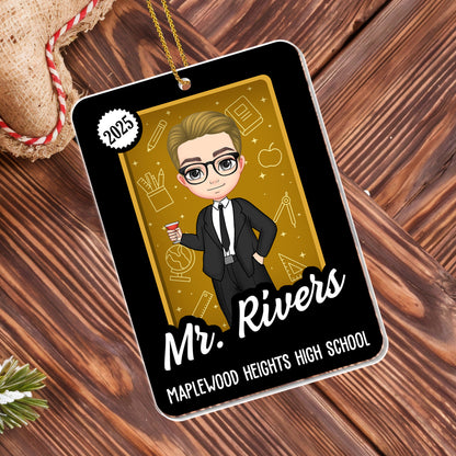 Personalized Tribute To Your Favorite Teacher