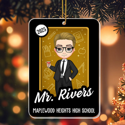 Personalized Tribute To Your Favorite Teacher