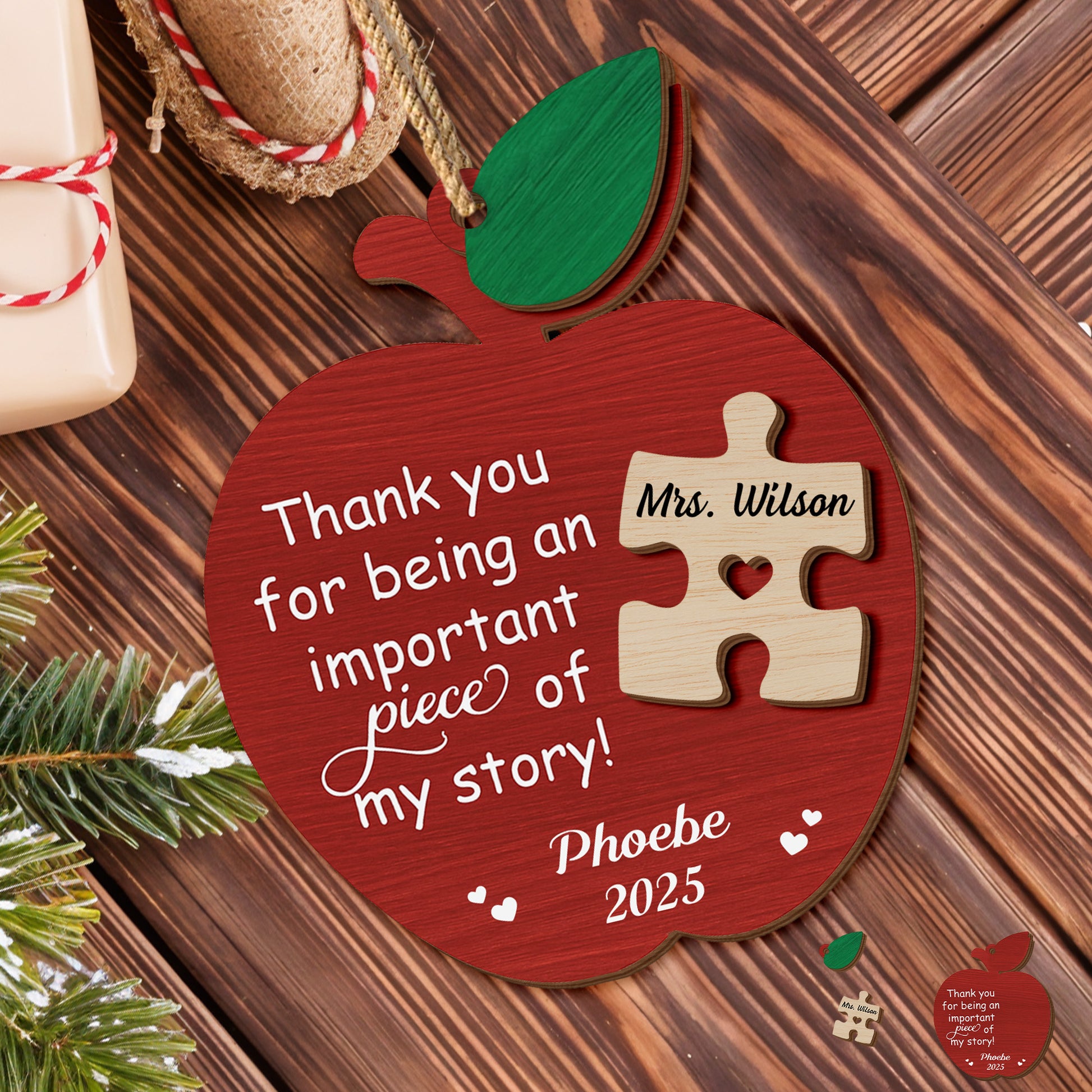 Thank You For Being An Important Piece Of My Story