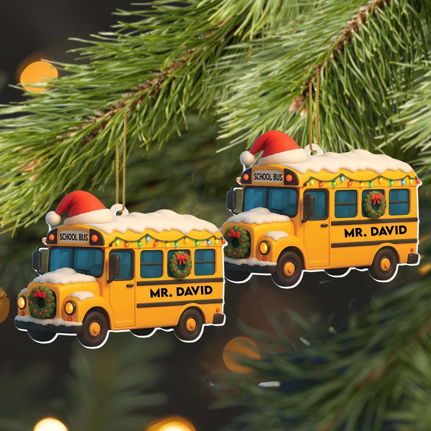 Celebrate The Holidays With Our Festive School Bus