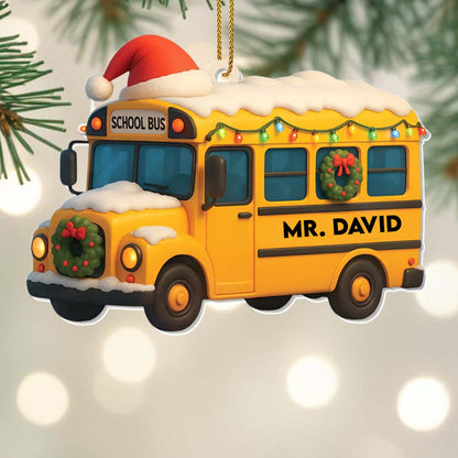Celebrate The Holidays With Our Festive School Bus