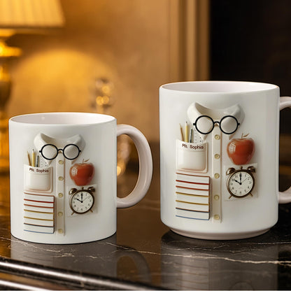 Inspire The Educator Within You - Personalized Custom Coffee Mug - TEACH063_MG