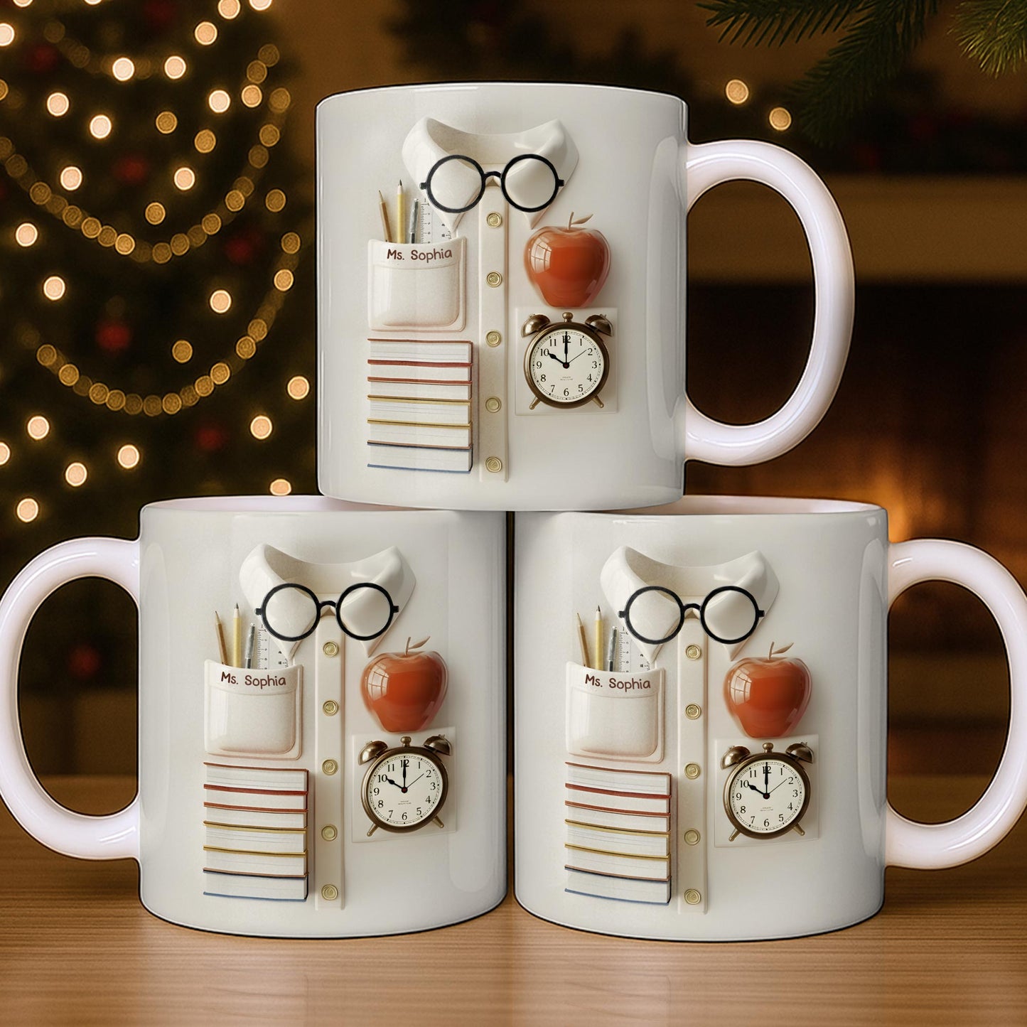 Inspire The Educator Within You - Personalized Custom Coffee Mug - TEACH063_MG