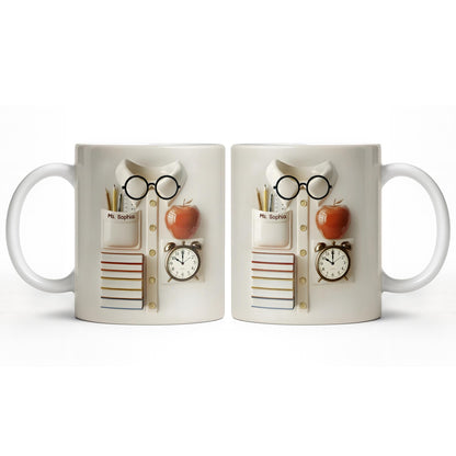 Inspire The Educator Within You - Personalized Custom Coffee Mug - TEACH063_MG