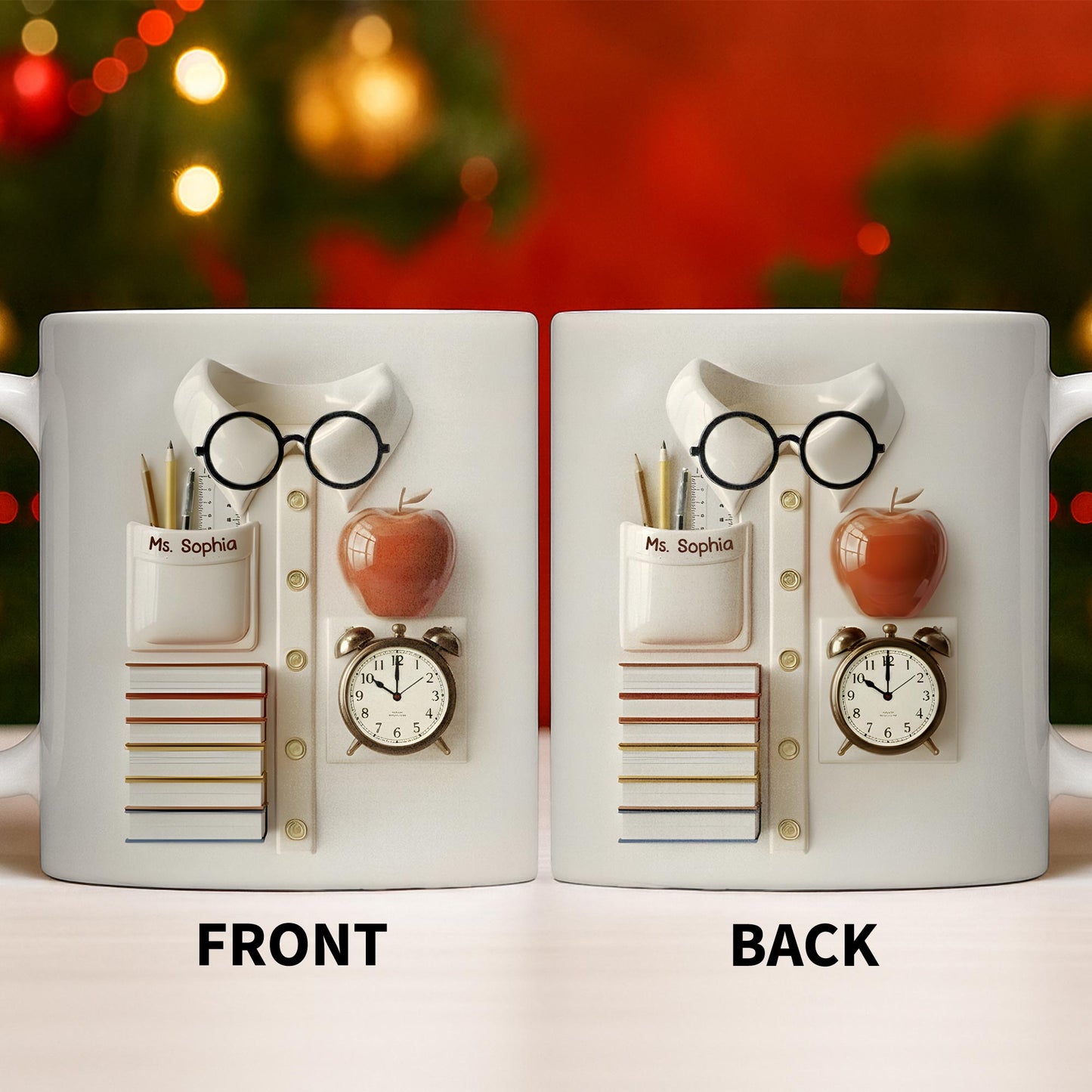 Inspire The Educator Within You - Personalized Custom Coffee Mug - TEACH063_MG