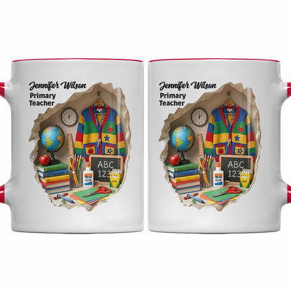 To My Favorite Teacher, Globe And School Supplies