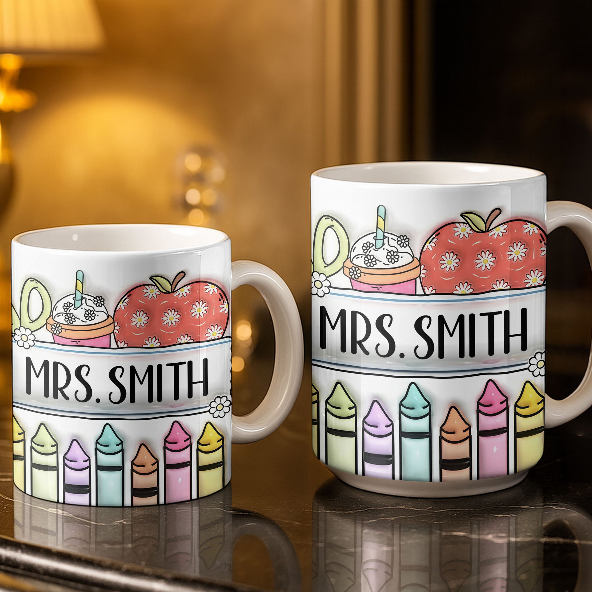 It Takes A Big Heart To Teach Little Minds Mug Design