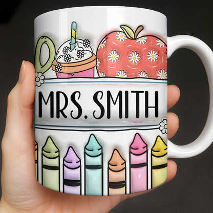 It Takes A Big Heart To Teach Little Minds Mug Design