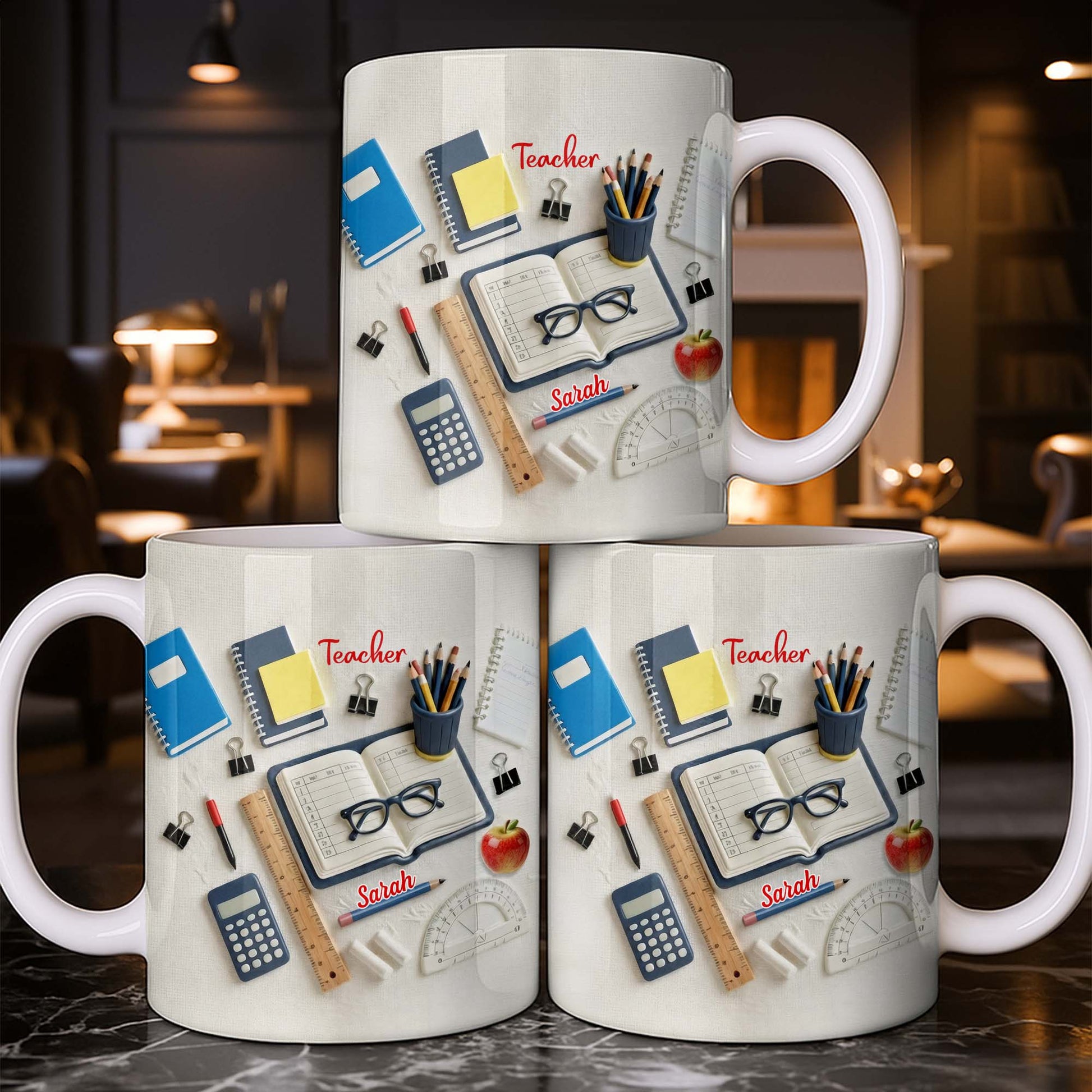 To My Favorite Teacher Stationery and Apple Design