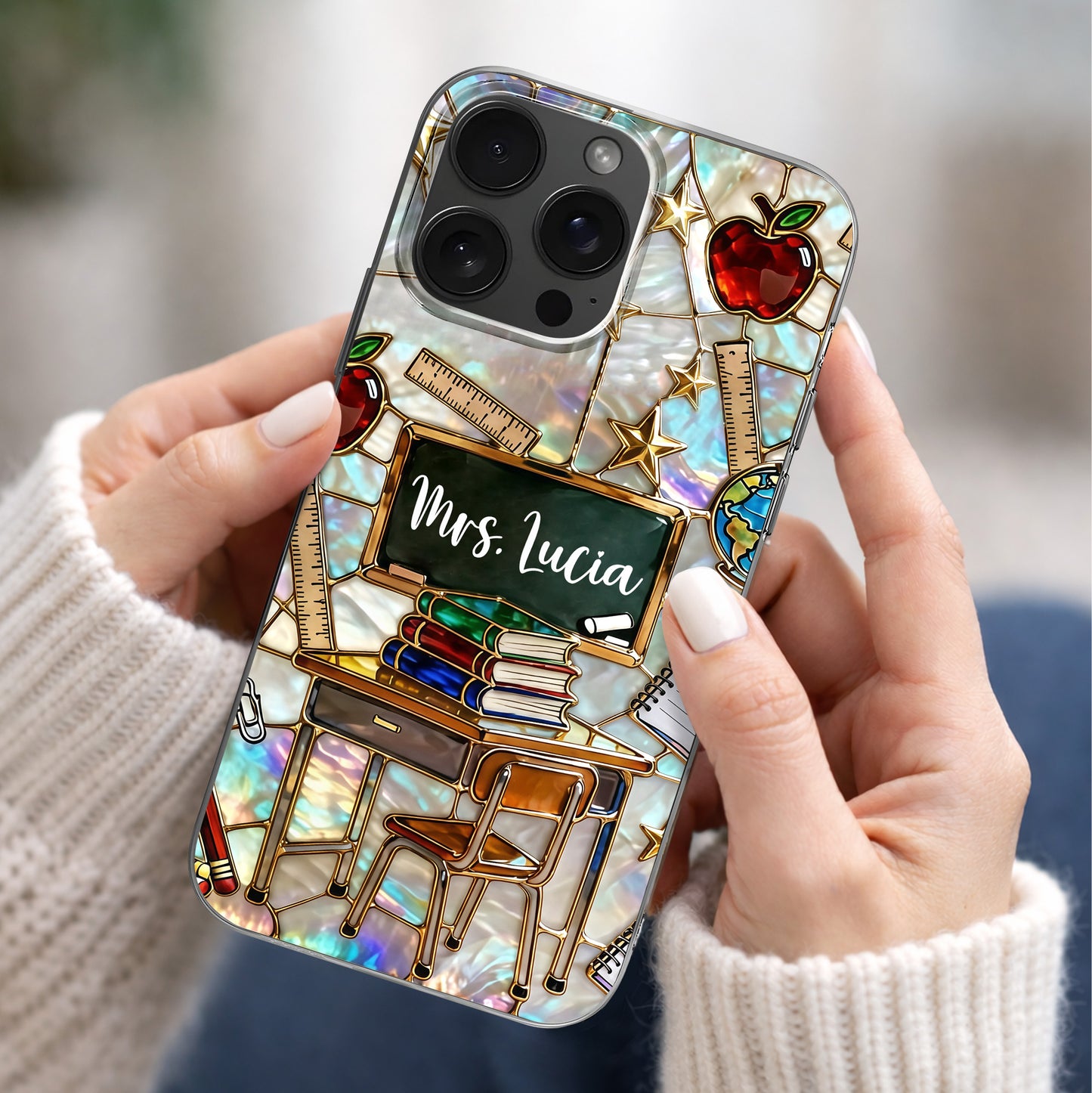 Classroom Inspired Teacher Book and Apple Design