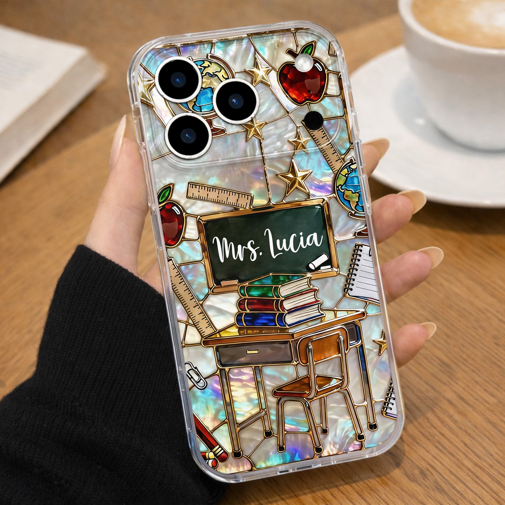 Classroom Inspired Teacher Book and Apple Design