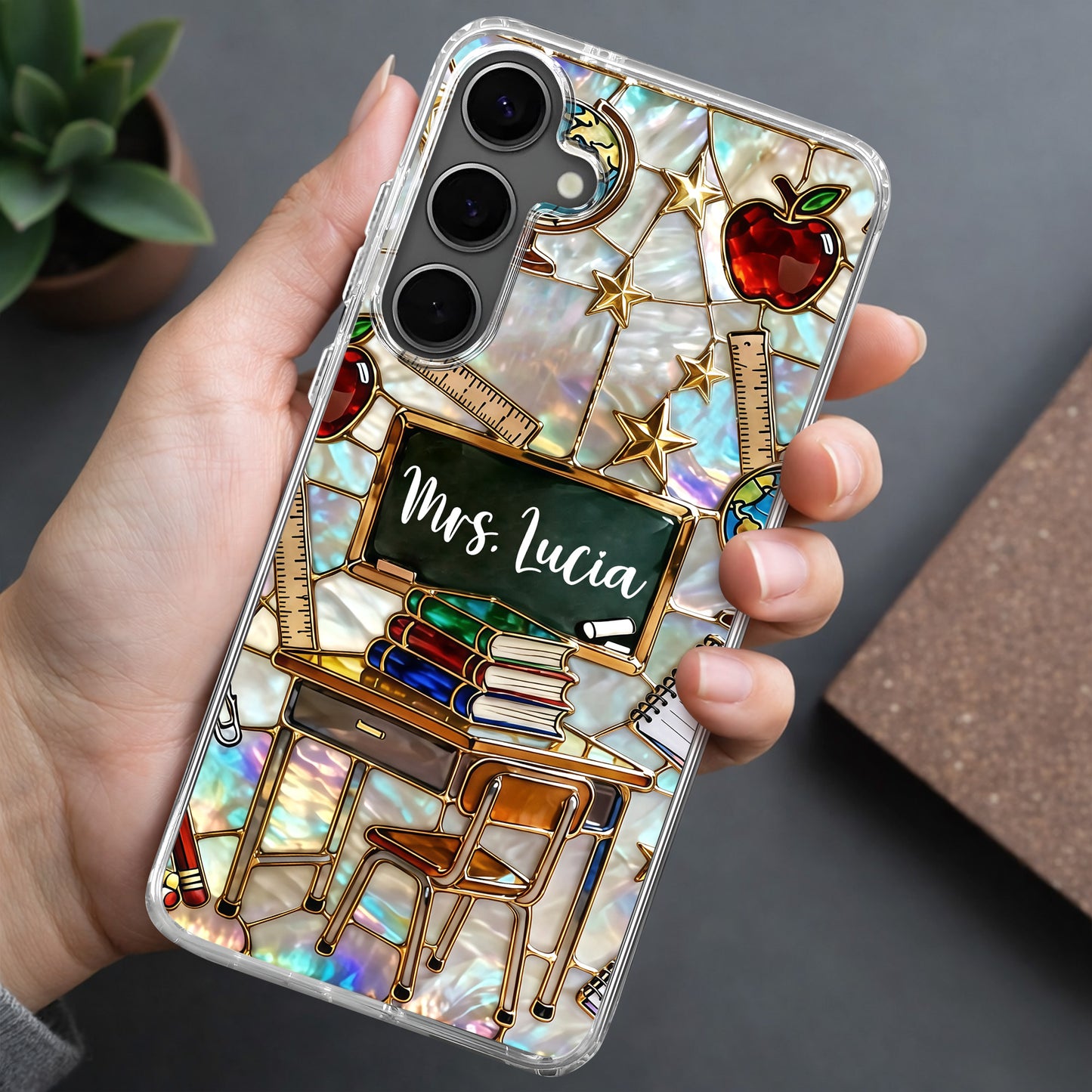 Classroom Inspired Teacher Book and Apple Design