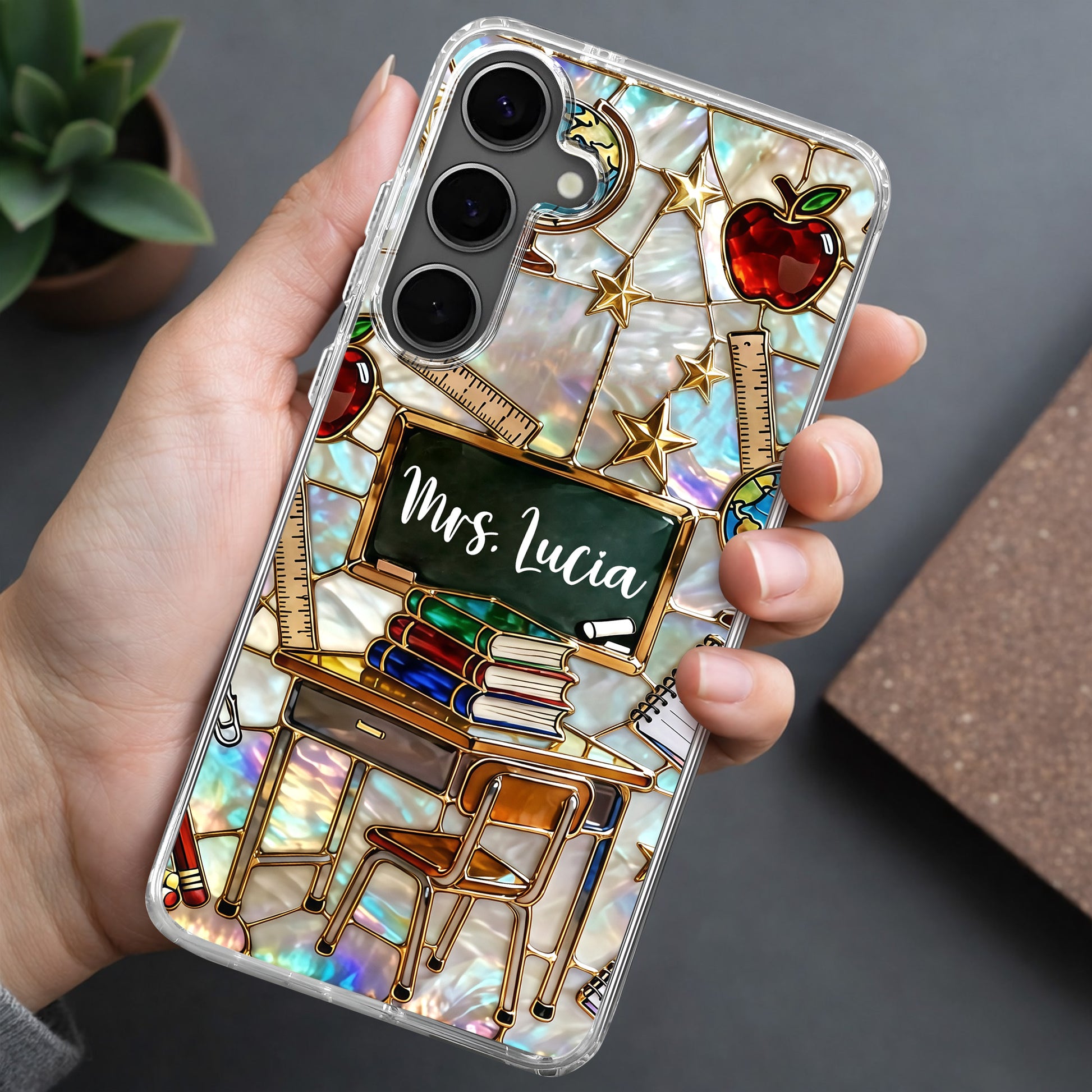 Classroom Inspired Teacher Book and Apple Design